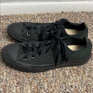 all black converse men